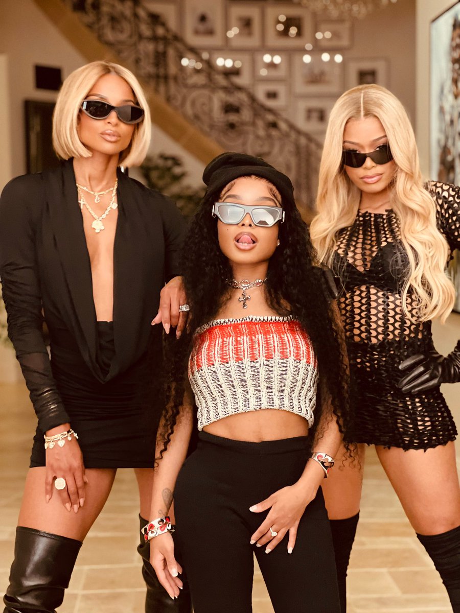 ciara's tweet photo. I made this for all Da Girls around the world! Shout out to the amazing artists that have joined me on this journey! Da Girls (Versions) OUT NOW On all platforms!! 
Dance Mix ft @TheLayBankz
R&amp;B Slow Mix ft @DerrickMilano
Da Girls Mix ft @lolabrooke718 &amp; @LadyLondon 
🫶🏽 Ya’ll!! https://t.co/IgYPDTYoMJ