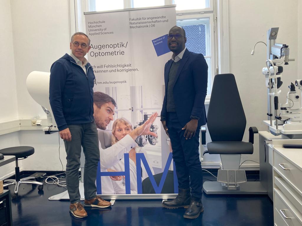 Dr. Kwadwo Owusu Akuffo from the Department of Optometry wins €300,000 Grant from the Else Kroener-Fresenius Foundation for the Low Vision project.
Follow the link to read more
cos.knust.edu.gh/news/news-arti… #hochschulemünchen #healthcare #eyecare #education #university #projects