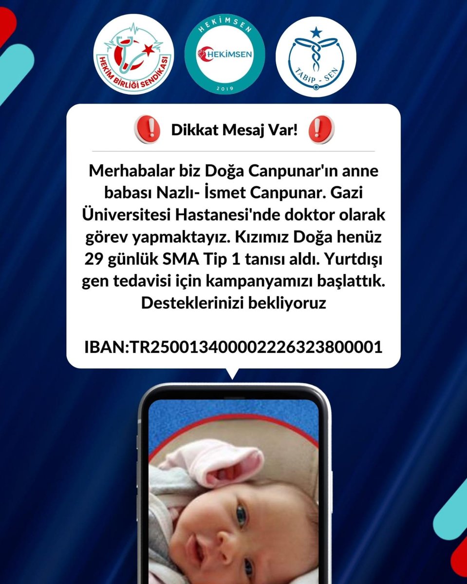 Hekim kardeşimizin evladı tüm hekimlerin evladıdır.
Hekimlerimizin gereken duyarlığı göstereceğine inanıyoruz.
Bu konularda aktif olarak gereken yardımları yapacak, hekimlere hizmet edecek bir dernek çalışmamız başlamıştır. 
#DoğaÇiçekAçsın
