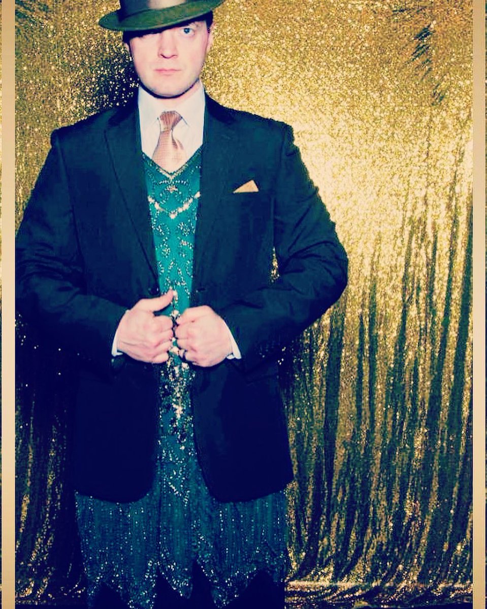 AdamJBerry's tweet photo. The utter ridiculousness and joy that last night brought was SO 👏🏼 MUCH 👏🏼 FUN👏🏼 This @StrangeEscapes party was one for the history books! We made the ghost of F. Scott Fitzgerald proud! 🥳🎉👻🍸Shout out to the ‘Paris original’ we all were wearing. https://t.co/W2XDVztP4U