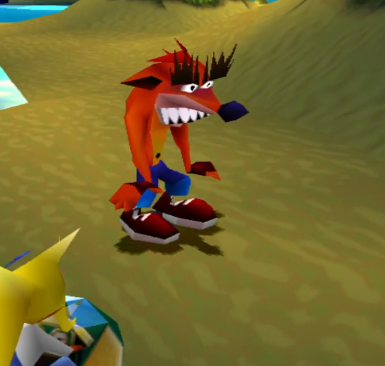 SonyCharactersF's tweet photo. The Sony Character of the Day is:
Fake Crash
From: Crash Bandicoot 2: Cortex Strikes Back (Japanese commercial)
#SonyCharacteroftheDay #CrashBandicoot #NaughtyDog #PlayStation #SonyInteractiveEntertainment #UniversalInteractive #Activision #ActivisionBlizzard https://t.co/MtDHOREayh