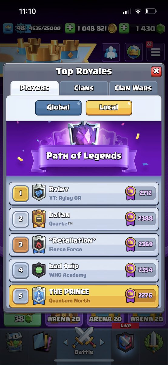 ThePrince_CR's tweet photo. Top 200 while washeddd https://t.co/uBfBbddpFh