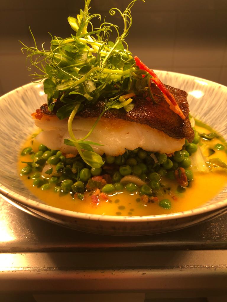 Lovely fresh cod on this weekend 😋