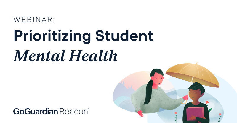goguardian's tweet photo. Join our panel of mental health experts and educators for a discussion on the importance of prioritizing student mental health. 💙 

📅 Tuesday, May 16th @ 11 am PT
#MentalHealthAwarenessMonth