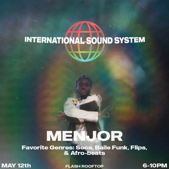 DJkiDDmarVel's tweet photo. International Sound System brought to you by #RIDDIMS and @_ClosedSessions 

Sounds by 
@Mane_Squeeze 
@rozaythedj
Menjor 
@DJkiDDmarVel 

@probablynotheem Birthday Celebration 🎉 🎊 🍾 

Join us 6-10pm on the @FlashClubDC rooftop! 

https://t.co/osG5D8N6dv https://t.co/rRlscM7DPi