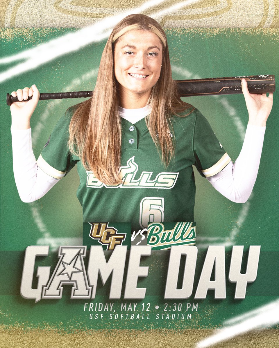 Let's keep the momentum😤

🆚 No. 2 UCF
🕝 2:30 p.m.
📍 Tampa, Fla.
🏟️ USF Softball Stadium
📊 bit.ly/3MjBFDO
📺 es.pn/3MnAO4M

#HornsUp🤘 x #BucStrong