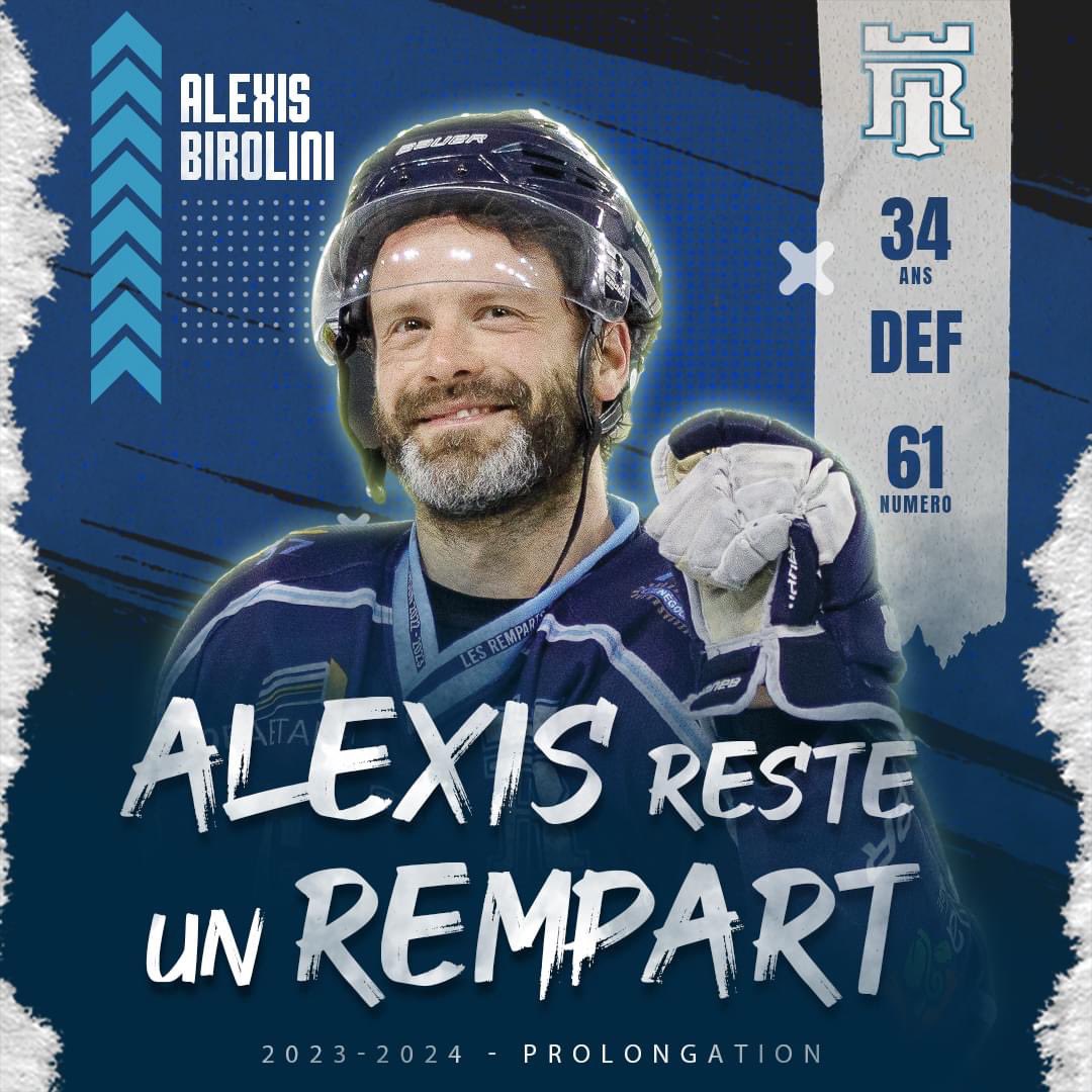 rempartstours's tweet photo. 🔵 🔂 On ne pouvait pas le laisser terminer sa carrière avec un niveau de performance aussi impressionnant, alors on repart pour un Tours avec capitaine Biro !

🏒 Un joueur et un homme qui font la fierté et l'honneur des Tourangeaux !

📸 BatVision 

#TousRemparts https://t.co/3zYTbRnbEq