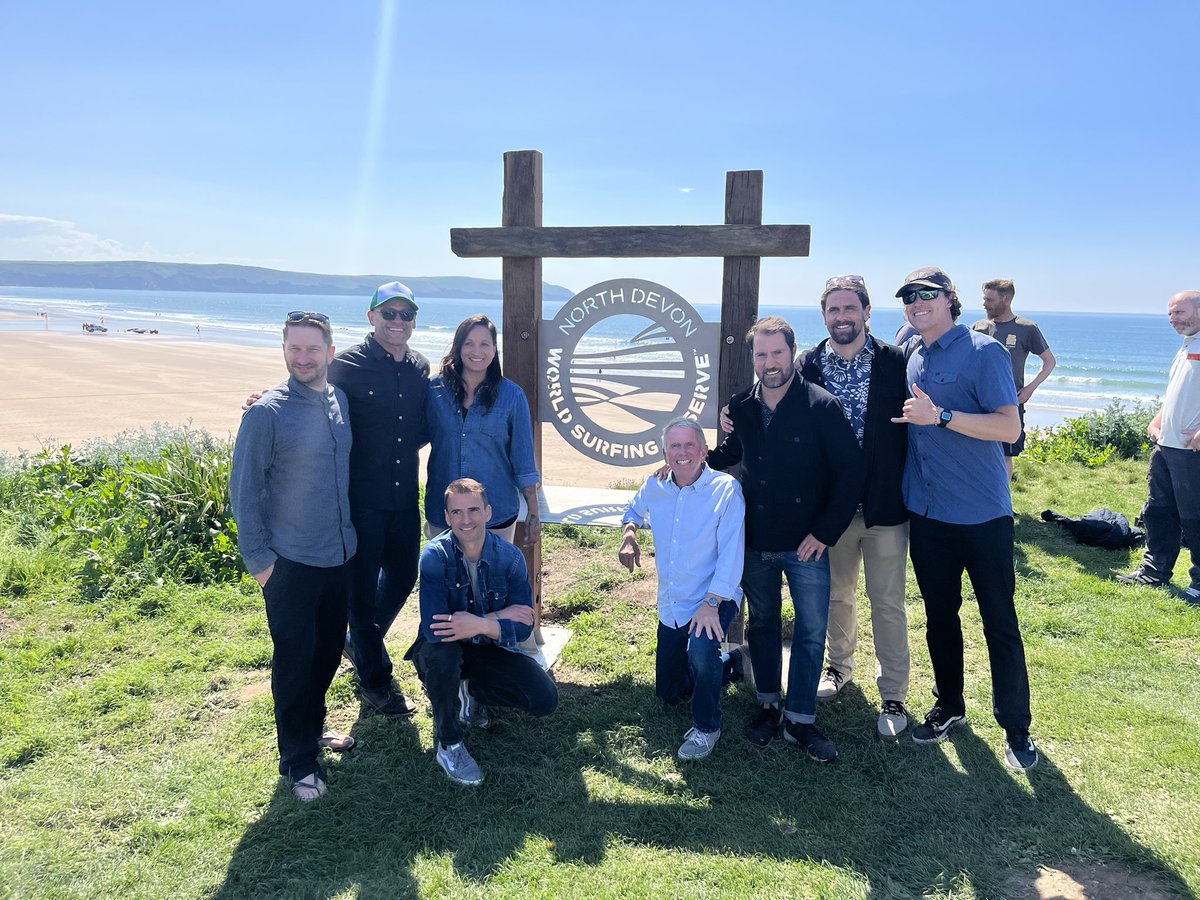 Hugo Tagholm (@hugosas) on Twitter photo Huge kudos & congratulations to the <a href="/NDSurfReserve/">North Devon World Surfing Reserve</a> team in the launch of the latest World Surfing Reserve. Well done <a href="/ibenhewitt/">Ben Hewitt</a> <a href="/SaveTheWaves/">Save The Waves</a> <a href="/GreenhouseComms/">Greenhouse Communications (inactive)</a> <a href="/oceana/">Oceana</a> <a href="/Bluemarinef/">Blue Marine Foundation</a> <a href="/nationaltrust/">National Trust</a> @wave_wahines ๐๐๐๐โ๐ค๐ Huge kudos & congratulations to the <a href="/NDSurfReserve/">North Devon World Surfing Reserve</a> team in the launch of the latest World Surfing Reserve. Well done <a href="/ibenhewitt/">Ben Hewitt</a> <a href="/SaveTheWaves/">Save The Waves</a> <a href="/GreenhouseComms/">Greenhouse Communications (inactive)</a> <a href="/oceana/">Oceana</a> <a href="/Bluemarinef/">Blue Marine Foundation</a> <a href="/nationaltrust/">National Trust</a> @wave_wahines ๐๐๐๐โ๐ค๐