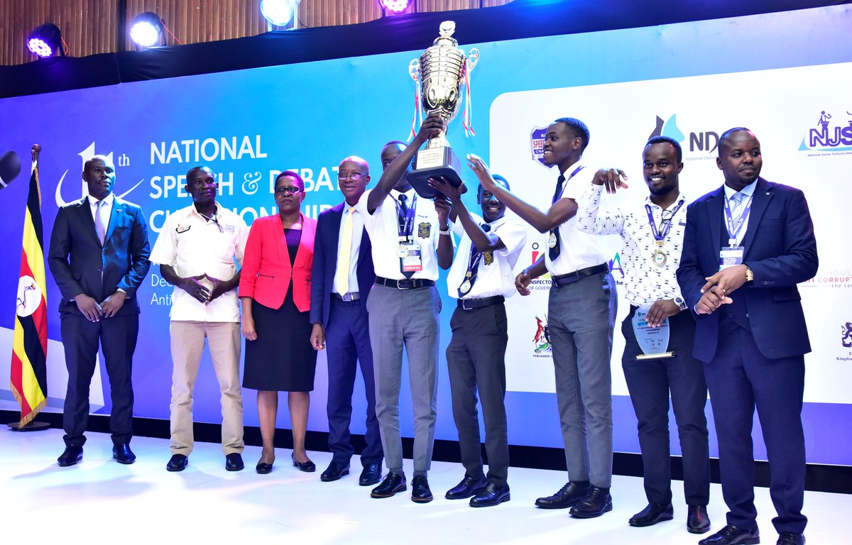 Parliament_Ug's tweet photo. St. Mary's College Kisubi (SMACK) has emerged the best school in the 2023 National Senior Schools Debate Championships. #NSDC22_23 https://t.co/nFL9LKoIIC