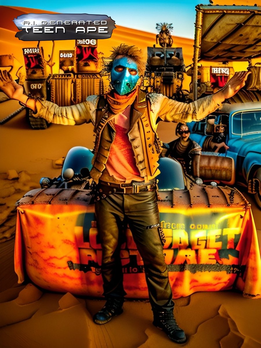 A.I. Generated Teen Ape
#TeenApe #AI #AIArt #LBP #LowBudgetPictures #ArtificialIntelligence #TeenApeGang #TeenApeSquad #TeenApeCrew <a href="/Teen_Ape/">Teen Ape</a>
