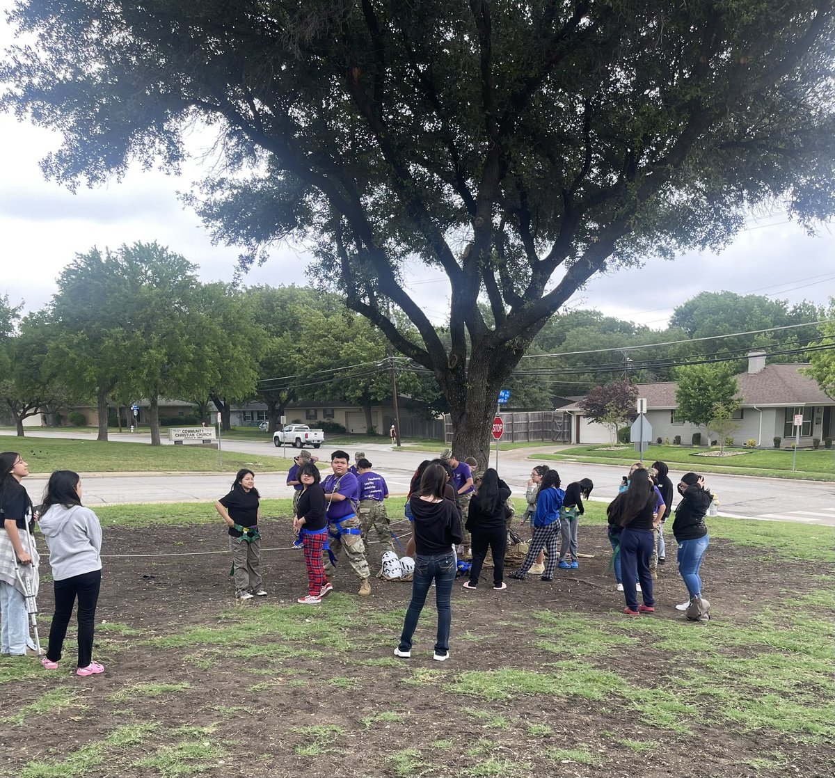 Thanks RHS JROTC for the visit today. 
#beautifulexperience #risdbelieves