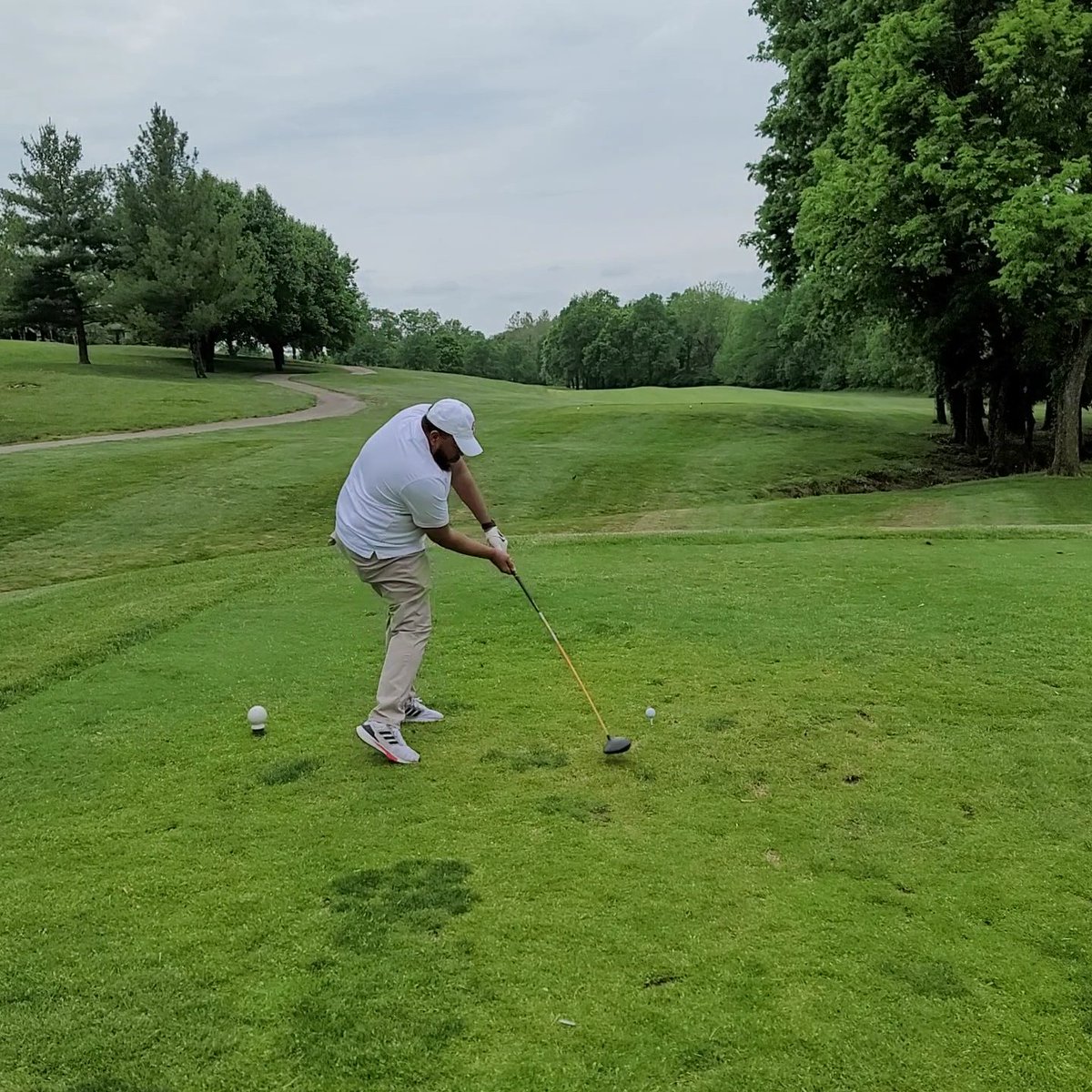 GCAthletics's tweet image. We're scrambling out at Cherry Blossom today. @coach_grady sends one. #TigerPride