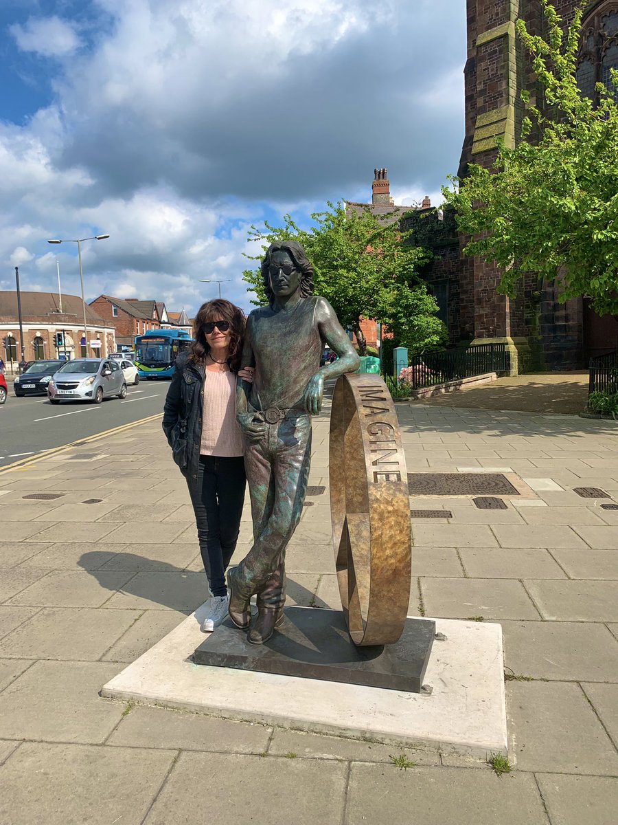 All we are saying 🇺🇦☮️🙏🏻✨🩵.  
#Peace #Eurovision2023 #Liverpool #JohnLennon #statue #publicstatue <a href="/PennyLane/">Samantha</a> <a href="/johnlennon/">John Lennon</a> <a href="/PublicArt_UK/">Public Art UK</a> #Bronze #sculpture #portrait #portraitsculpture <a href="/TheGuideLpool/">The Guide Liverpool 🌇🌃</a> #Beatles <a href="/imaginethis4/">Julia Baird</a> #imagine #WorldPeace #artforpeace <a href="/ShelterMSY/">Shelter Merseyside</a> <a href="/charity/">CHARITY</a>