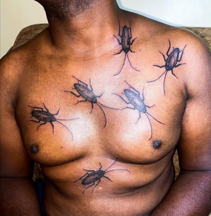 Spider Web Tattoo Under Chin - Best Tattoo Ideas Gallery