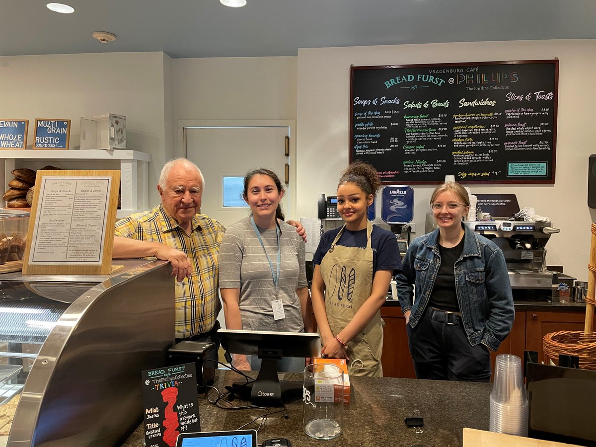 Today and tomorrow are <a href="/BreadFurst/">Bread Furst</a>'s soft opening at the Phillips! Stop by to enjoy coffee, bread, breakfast pastries, sandwiches, salads, &amp; more ▶️ ow.ly/HTSw50OmOXl

The cafe will be open today and tomorrow, closed Sunday, then begin regular hours (Tues-Sun, 11 am-5 pm)!