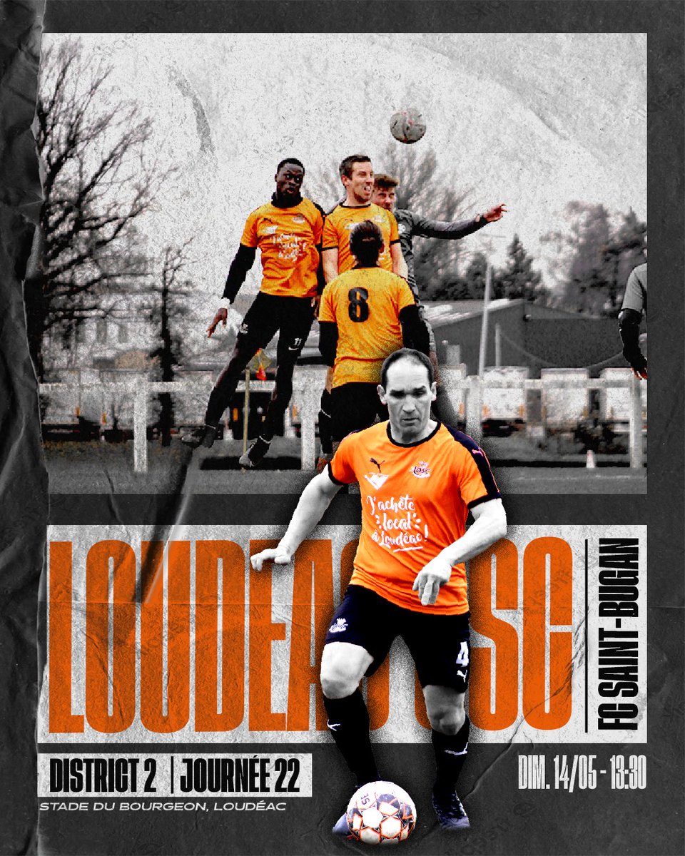 LoudeacOSC's tweet image. Mesdames et messieurs, nous arrivons au terme de cette belle et longue saison. Il ne reste qu’un dernier match de championnat pour nos Séniors 💪🏼⚔️

On vous attend nombreux à venir soutenir nos Tangos pour une dernière fois avant la saison prochaine 📣🔥

#ALLEZTANGOS🧡🖤