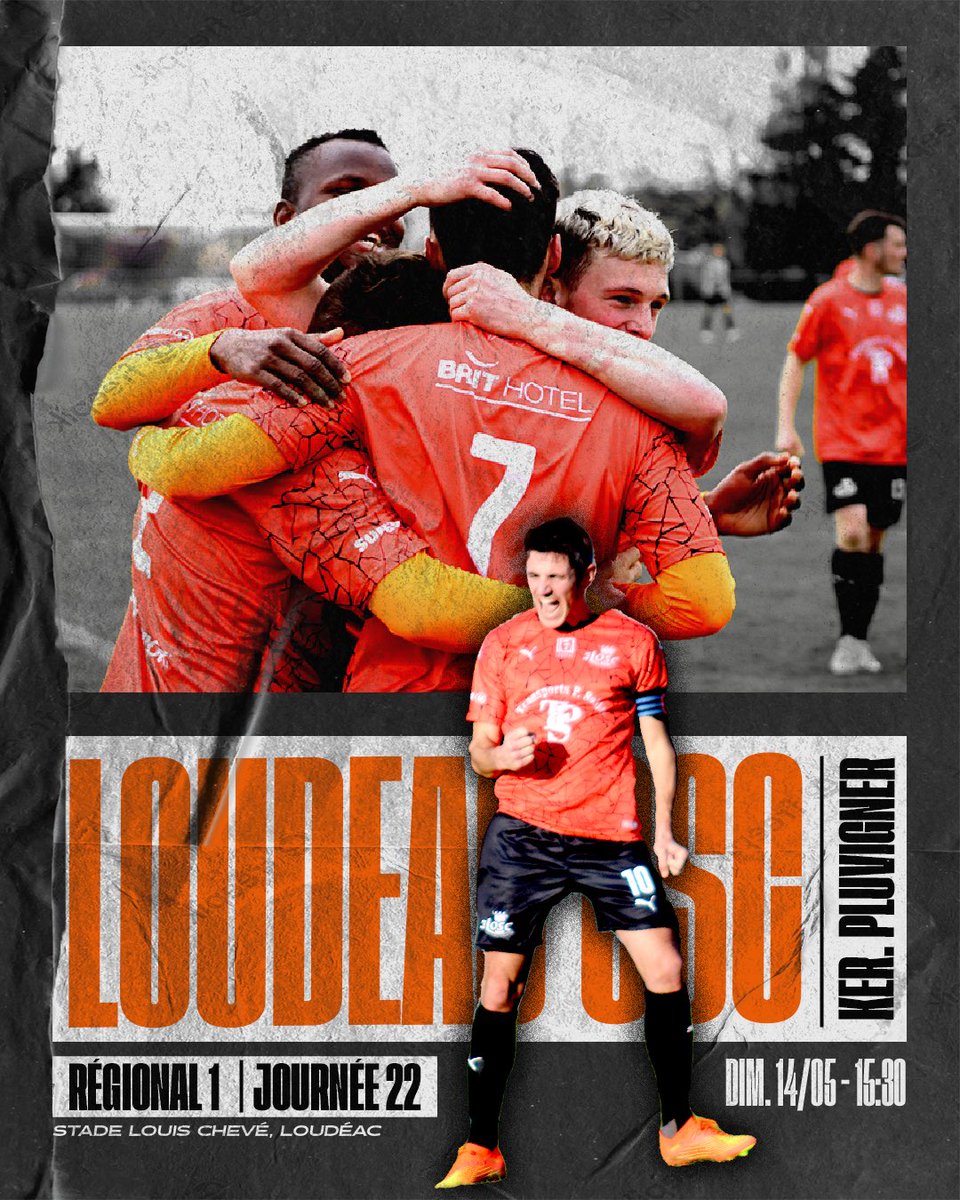 LoudeacOSC's tweet image. Mesdames et messieurs, nous arrivons au terme de cette belle et longue saison. Il ne reste qu’un dernier match de championnat pour nos Séniors 💪🏼⚔️

On vous attend nombreux à venir soutenir nos Tangos pour une dernière fois avant la saison prochaine 📣🔥

#ALLEZTANGOS🧡🖤