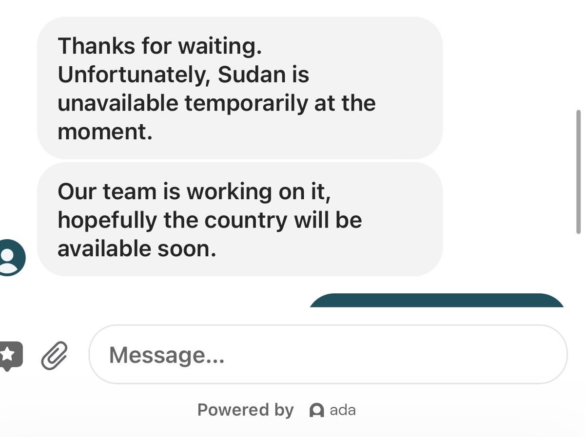 sallyano22's tweet photo. @dingHQ #Sudan 
How soon?? https://t.co/sHevgwFzBQ