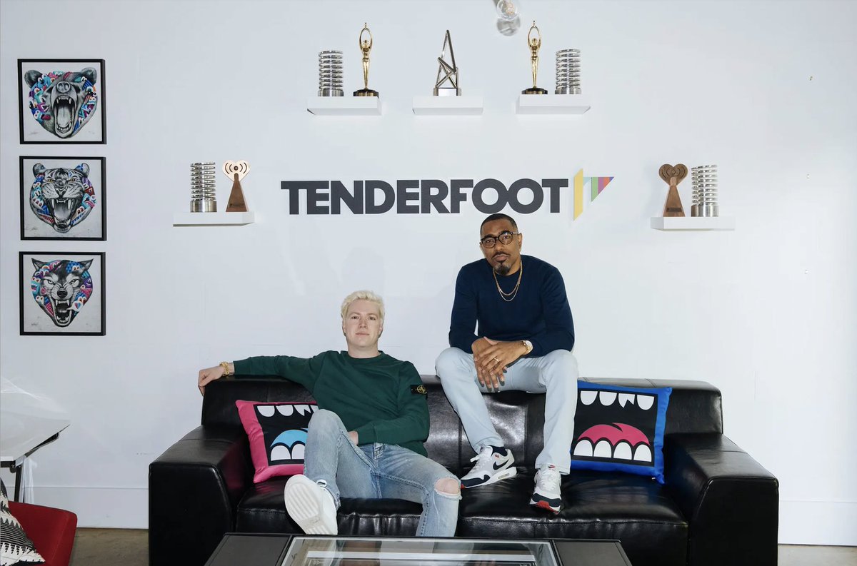 Congratulations to <a href="/TenderfootTV/">Tenderfoot TV</a> on their recent profile with <a href="/nytimes/">The New York Times</a>! We were excited to see a Copley original. Grateful for the chance to make a custom dimensional logo sign for Tenderfoot. 
loom.ly/MW_bgaI