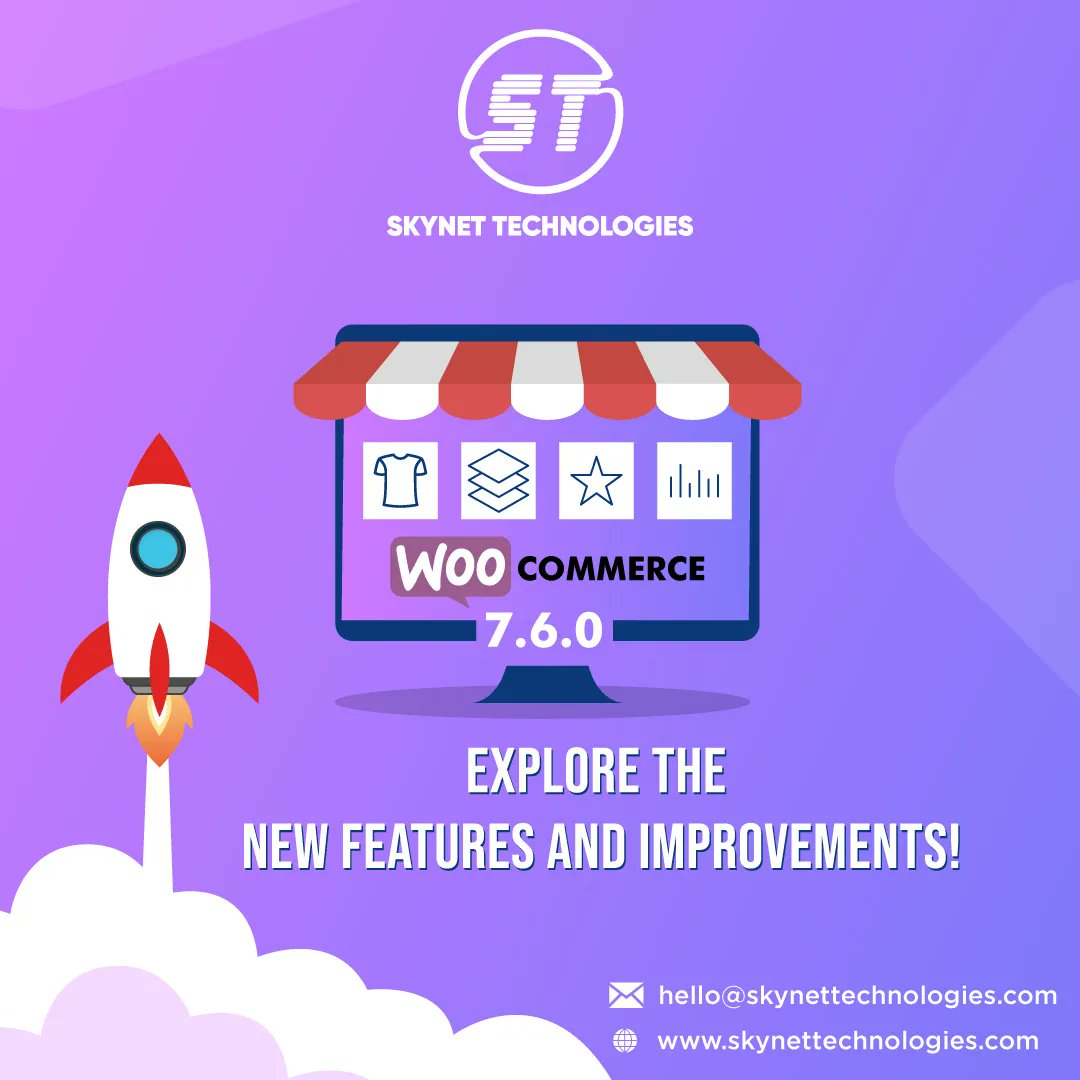 Skynet_LV's tweet image. WooCommerce 7.6.0 is Released – Explore the New Features and Improvements! @WooCommerce 

buff.ly/3VWrxE2 

#WooCommerce #WooCommerceDeveloper #WooCommerceServices