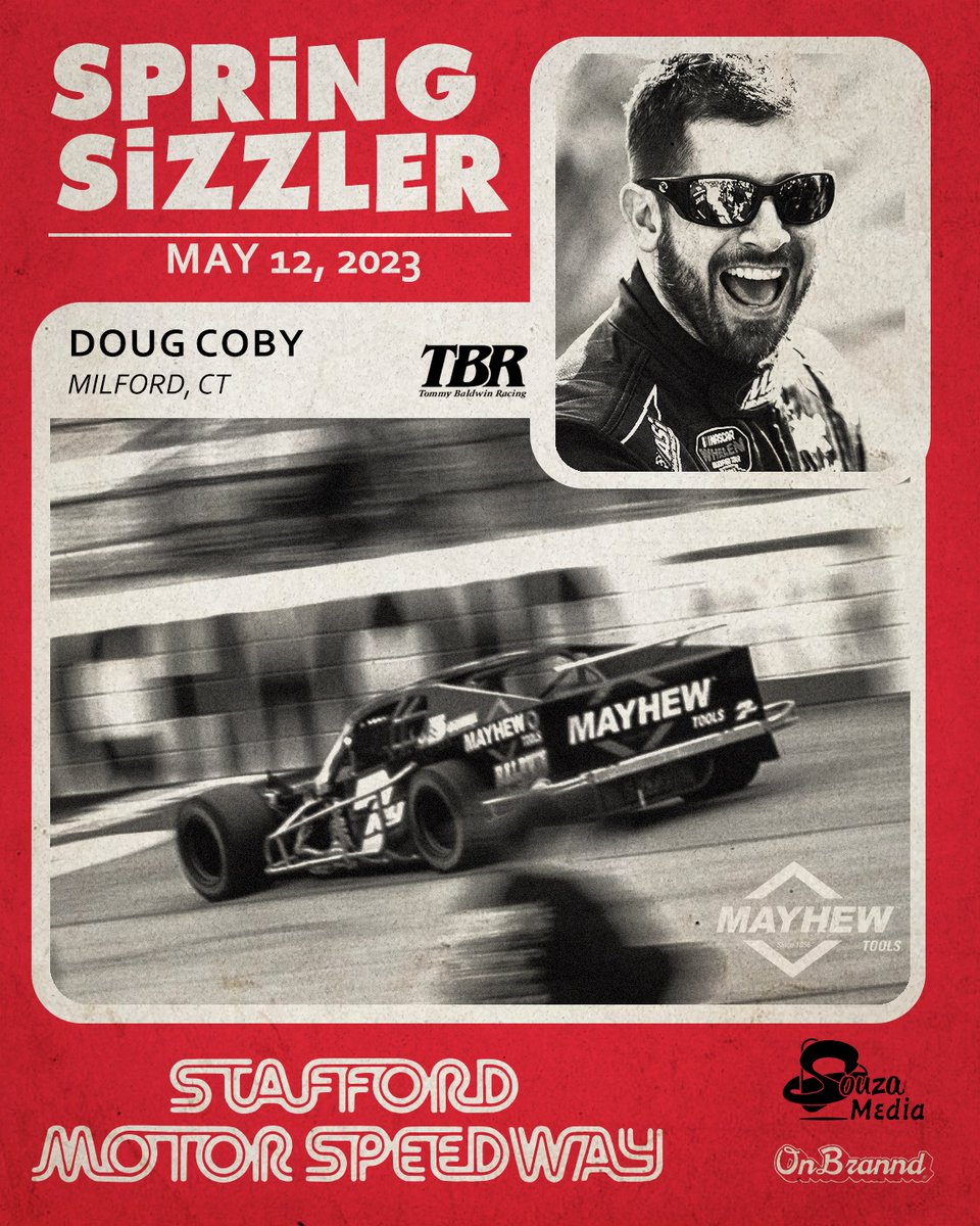 TBR7NY's tweet photo. It's time for day one of the #NAPASpringSizzler at @StaffordSpeedwy!

Ready to roll with @doug_coby &amp; the @mayhewtools team for today's heat race &amp; 40-lap Duel qualifying race. Watch today's racing live on @FloRacing if you won't be there. 🏁 https://t.co/VwLboDm1iv