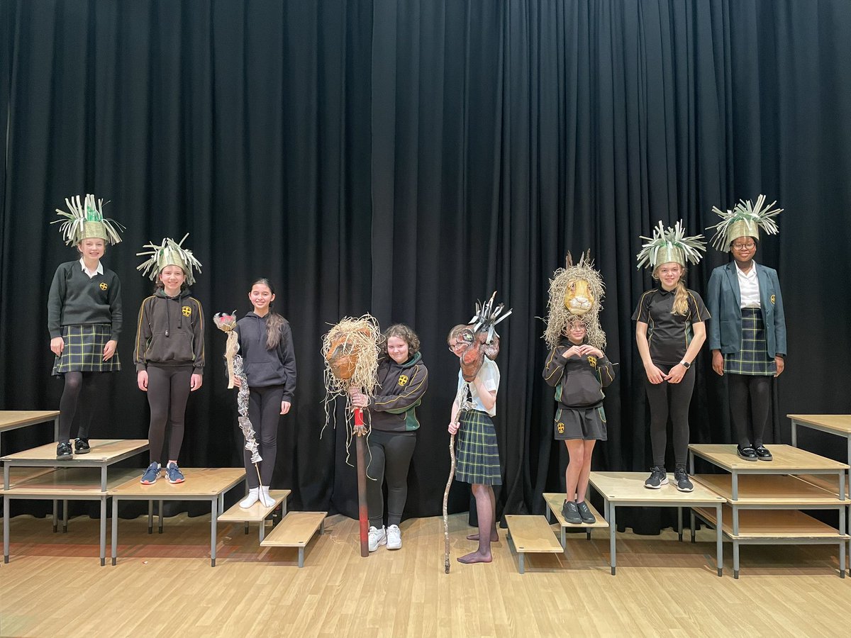 DHSfG_Senior's tweet photo. Rehearsals are well underway for Lion King Jr. Excitement is building! https://t.co/yUtCgG00mJ