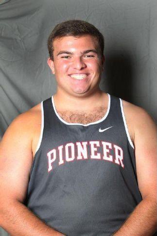 Pioneer’s Evan Thompson is the Valley’s second STATE CHAMP of the day. He wins the 5A boys shot put with a throw of 60-03.75. #RGVTrack #txhstf