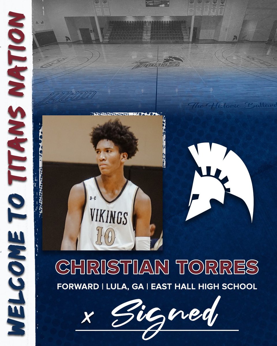 CGTCAthletics's tweet photo. The Titans have landed Christian Torres as part of the 2023 signing class! Welcome to #TitansNation! ✍️

#LeadTheCharge https://t.co/VsCAMcIibl