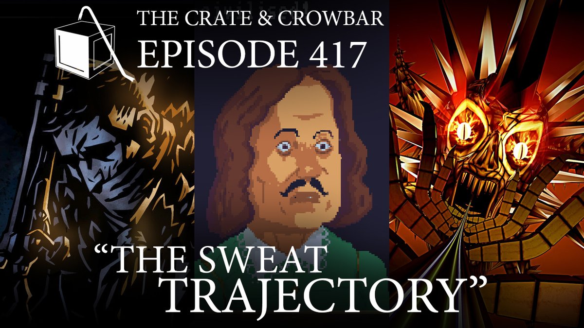 417! Marsh &amp; Jamie’s treason consigns them to Darkest Dungeon 2, where they lament what Jedi Survivor means for Marsh’s wallet, unpick The Spider of Lanka’s web of intrigue, have a cold shower in Shadows of Doubt and plunge headfirst into Thumper VR. crateandcrowbar.com/2023/05/12/epi…