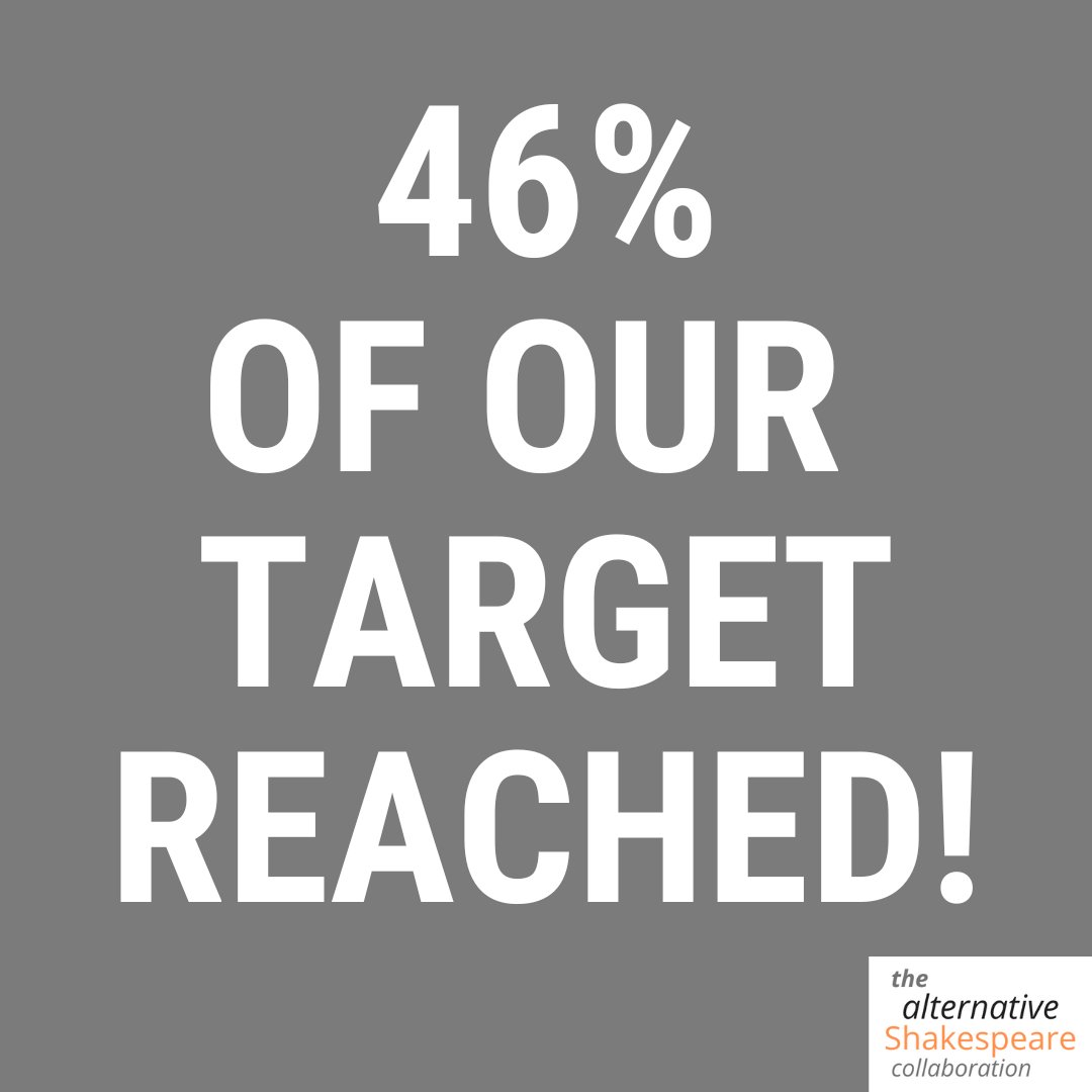 alt_shakes's tweet photo. The Crowdfunder for our book "Alternative Shakespeare: Keeping Shakespeare Alive, Not Dead" has now met 46% of its target!

We'd love to reach 100% - support us if you can here: https://t.co/bcpBipX66P

#shakespeare #writing #theatre #theatrecompany #book #Crowdfunder https://t.co/BTPqufTc2g