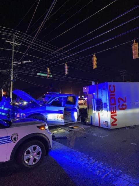 It was a very terrifying moment for our crews, their family, and our Agency this evening. Thankfully our crews are back home and recovering from their injuries. We wish a speedy recovery for the other parties involved. Thanks to <a href="/CharlotteFD/">Charlotte Fire Dept</a> &amp; <a href="/CMPD/">CMPD News</a>