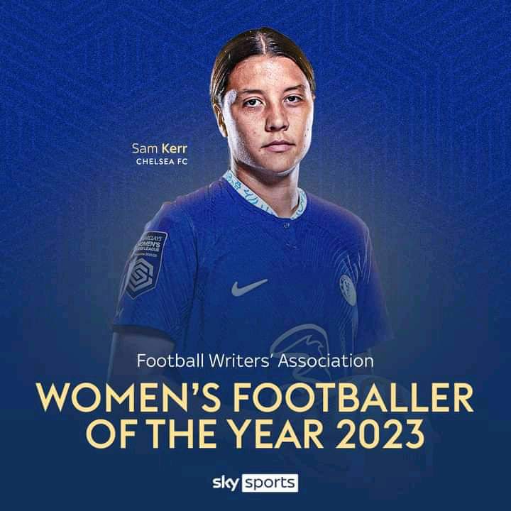 You could arguably remove the 'women's' and just make her Footballer of the year 2023 She's had an immense season! @ChelseaFCW @ChelseaFC