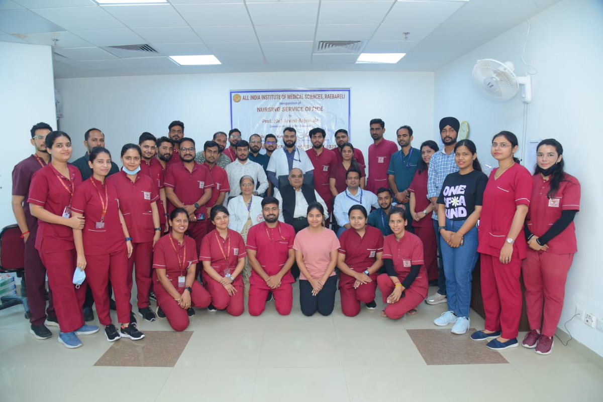 aiims_rbl's tweet photo. International Nurses' Day was celebrated in @aiims_rbl on 12th May 2023 on the Birth Anniversary of Florence Nightingale &amp; the was "Our Nurses. Our Future." The activities organized were Inauguration of Nursing Service Office, Blood donation camp, sports, walkathon &amp; many more. https://t.co/JhnX4uYvAy