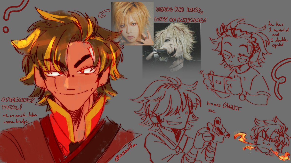 asooffa's tweet photo. random explanations for design hcs i have for the og4 😵‍💫
i'm probs gonna make ones for nya and lloyd too
#ninjago https://t.co/SB9XFJJf4v