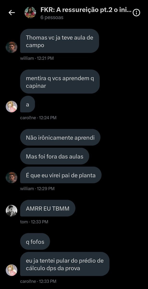 webdivos's tweet photo. como está a fkr na faculdade? https://t.co/wiESCZTH7u