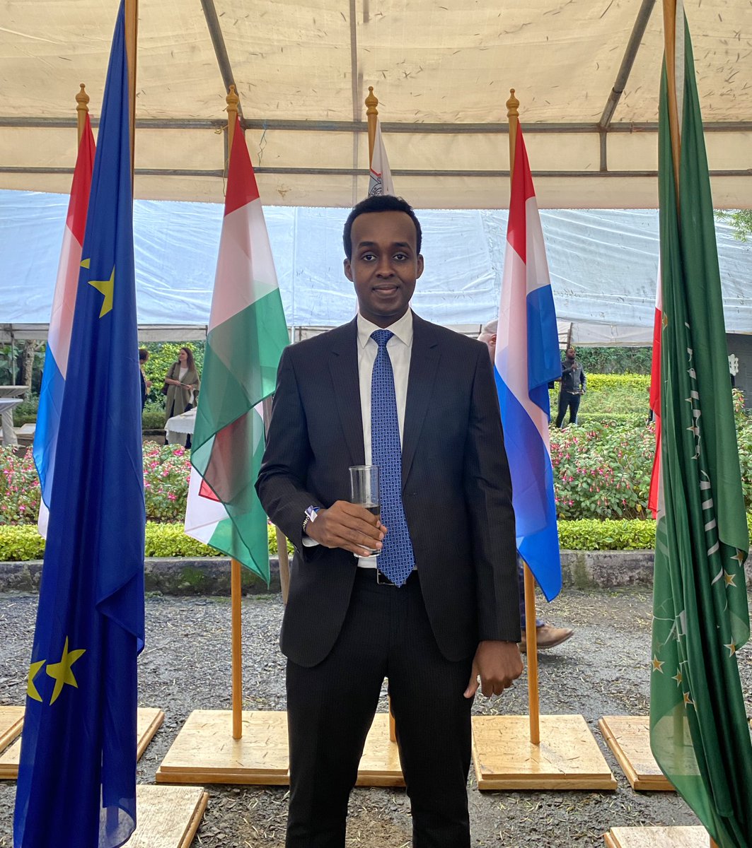 A very happy #EuropeDay from a delightful diplomatic reception hosted by @EUtoAU and @EUinEthiopia. 

#EuropeDay2023