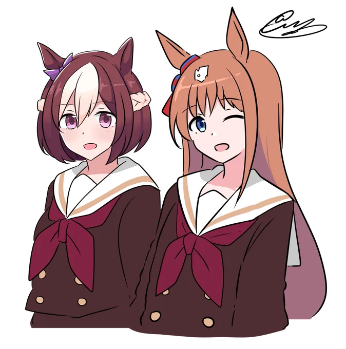 グラスペにも北宇治の制服を着せてみた回