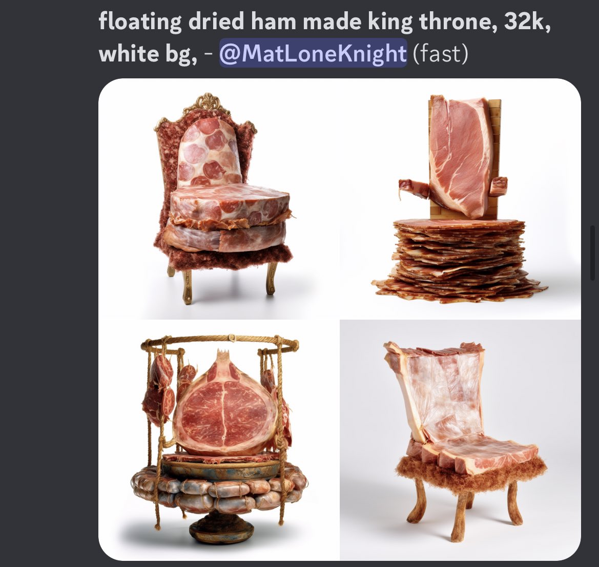 Mid journey is wonderful, but some prompts…. What the actual fuck?