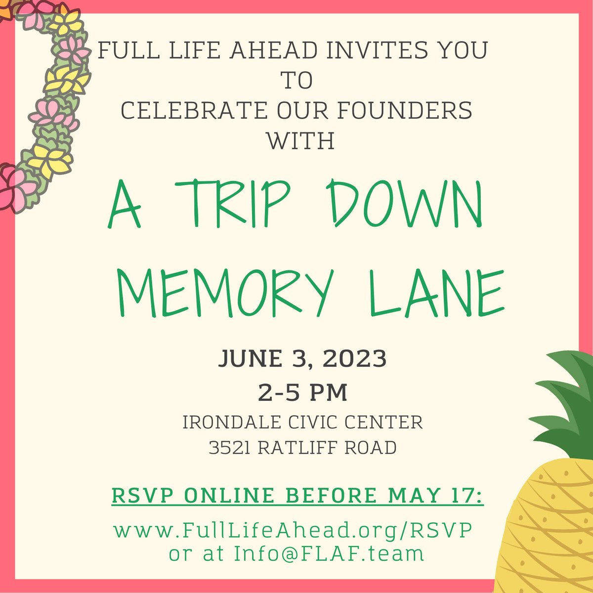 Full Life Ahead Foundation tweet media