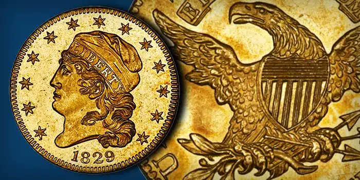 CoinWeek's tweet image. Records fall in $61.1 Million @HeritageAuction
Central States auctions: bit.ly/42we4Ft 

1829 Half Eagle in sale realizes $2.88 million. Follow the link above for more results. #coinauction #uscoins #auctionresults #numismatics #coincollecting