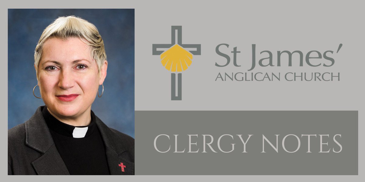 St James' News:

Clergy Notes — Easter 6, May 14, 2023: stjames.bc.ca/2023/05/clergy…