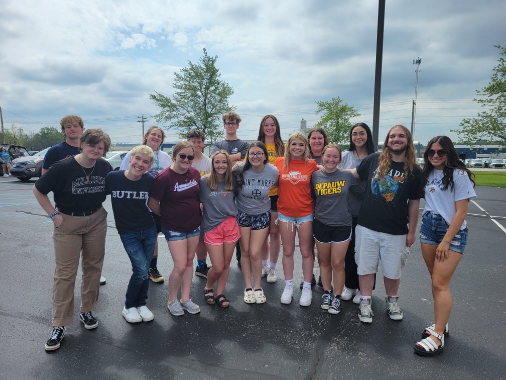 Our singletons…all heading to different colleges in the fall!