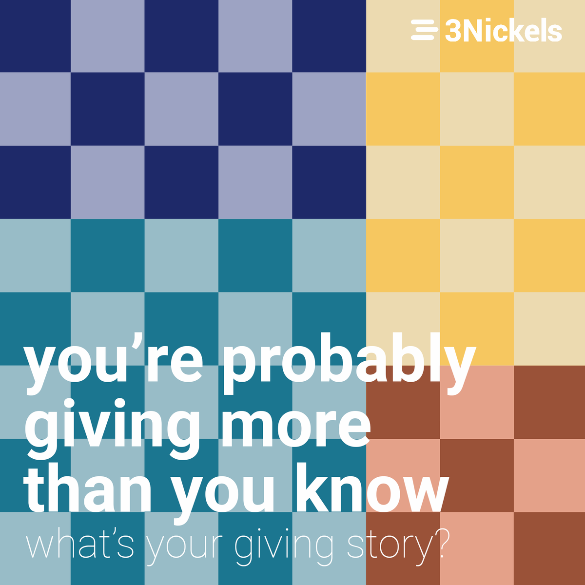 3nickelsfi's tweet photo. Whether it's through time/money, you're giving something! If you want to branch out, do some research in finding avenues that align with your values. Then you can put a plan in place and live the plan. Take a moment to discover those areas and continue writing your giving story! https://t.co/nhgjxaOl3E