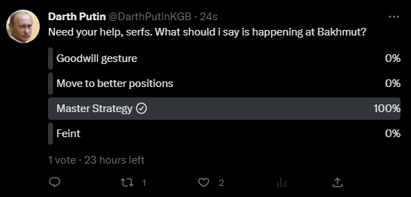 MarkoBaran's tweet photo. @DarthPutinKGB I win! #ruSSiaIsCollapsing #MasterStrategy https://t.co/vIaG2CQpwS
