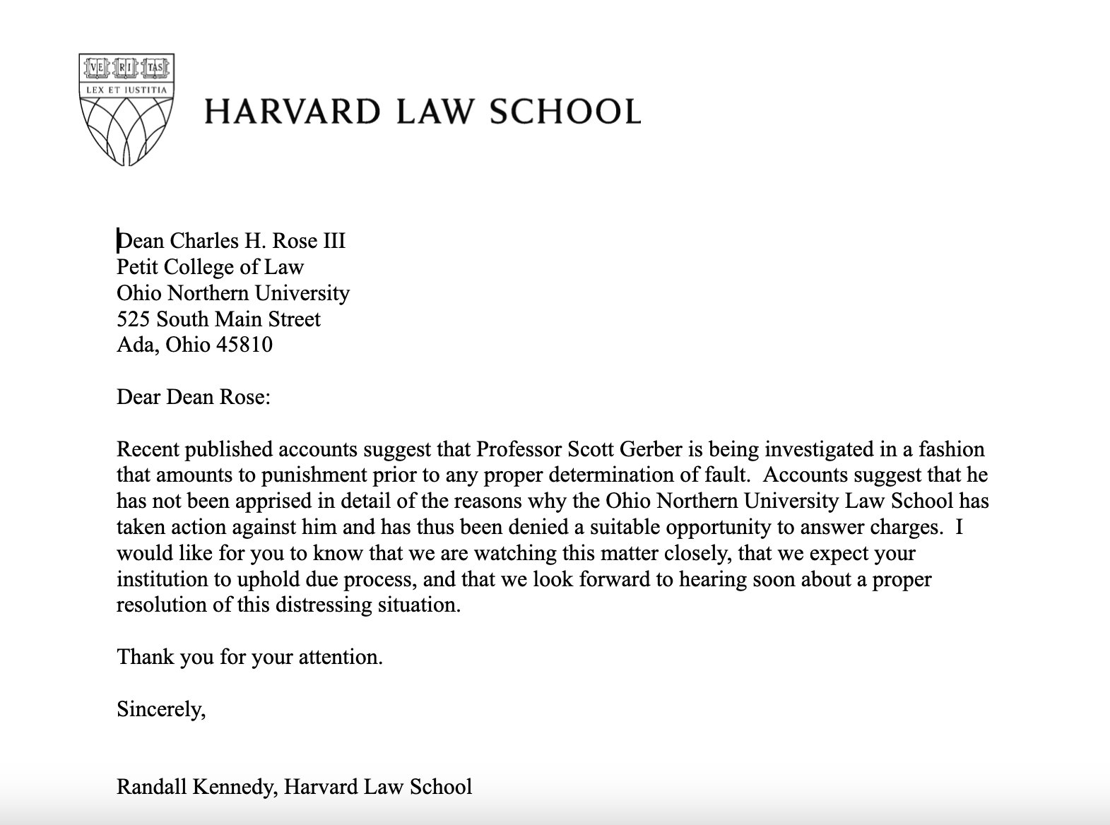 Fire on twitter update in a letter joined by more than 50 professors