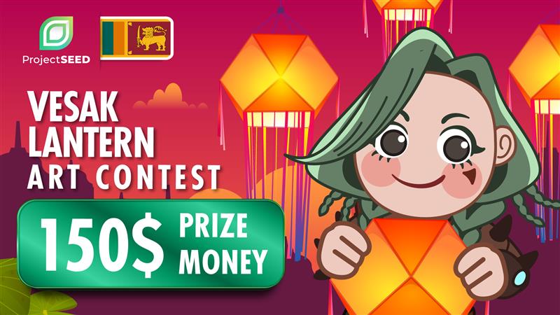 Happy Friday SEEDFAM 🎮 back with another challenge for our Sri Lanka 🇱🇰 community 😀  Join t.me/ProjectSeedLK for more information. 🎮download our game outlandodyssey.sng.link/D08nm/oqa0
Use our hashtag #️⃣ #vesakwithSEED #PlantaSEED #ProjectSEEDToTheMoon 💖good luck