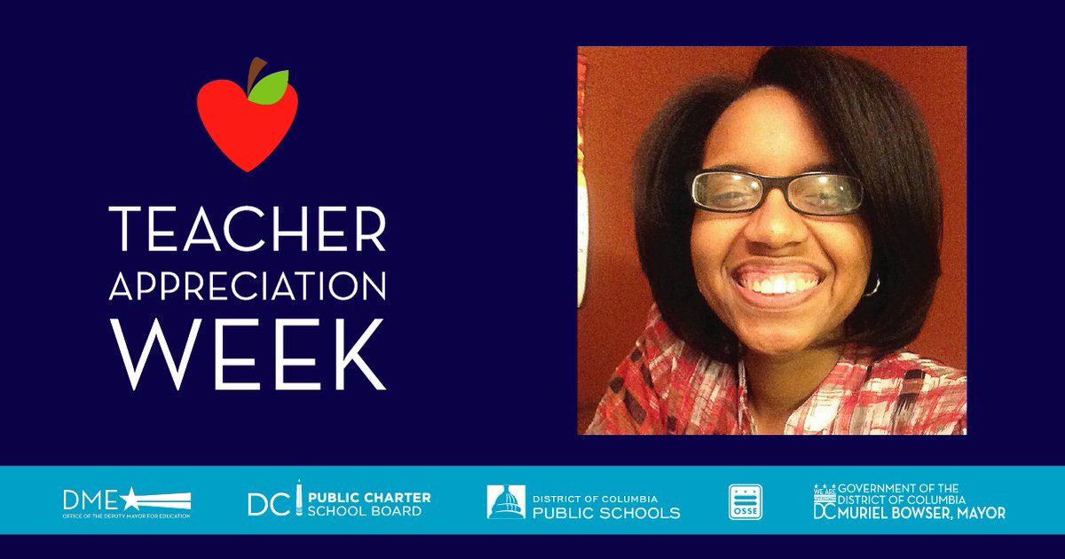 Shaylysea Fisher, math teacher at @CenterCityPCS, created daily videos during the pandemic of instruction to maximize time for math discourse and error analysis. She made space and time for all students to feel seen, heard and validated during that difficult time.