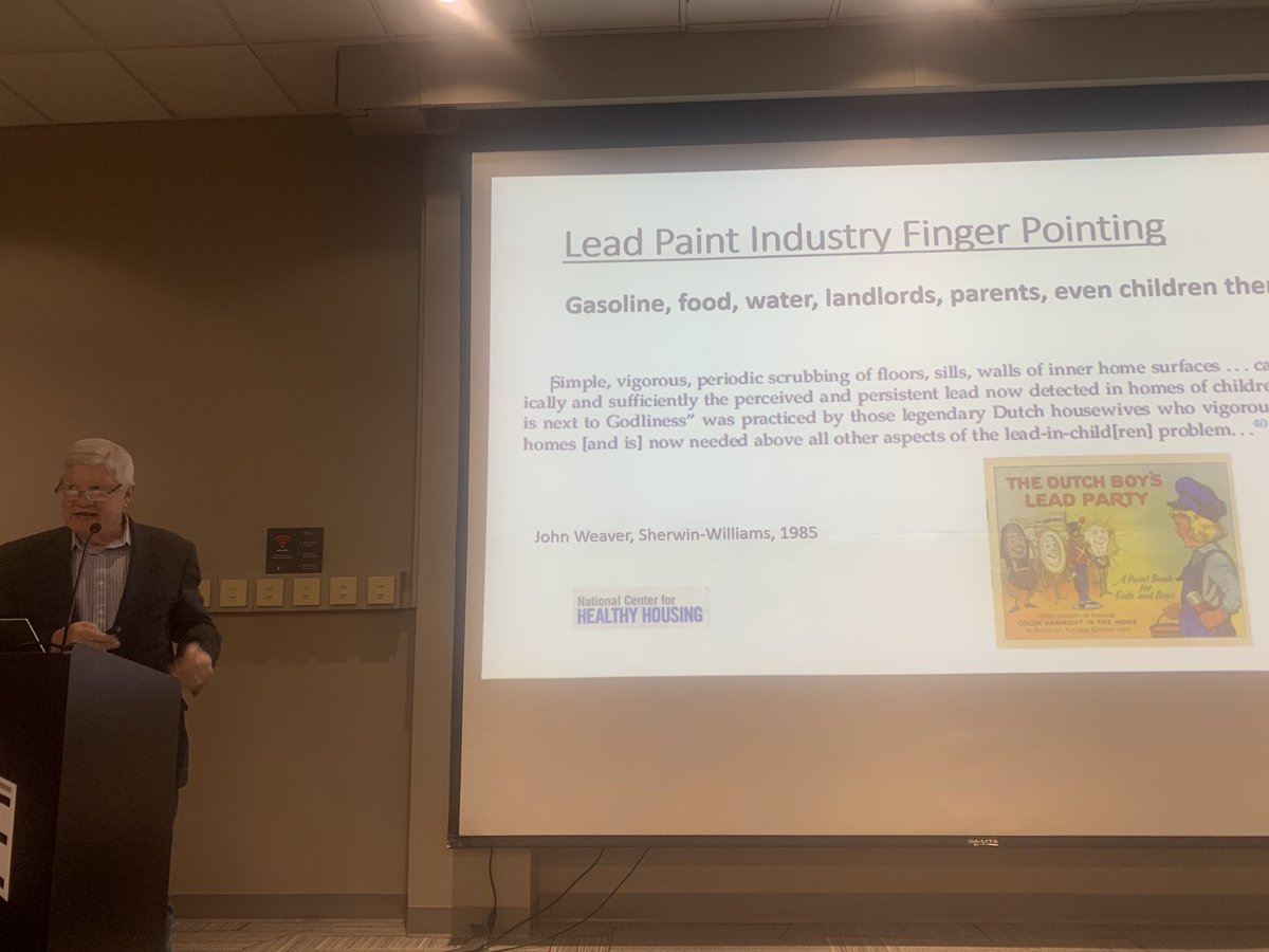 ⁦<a href="/NCHH/">National Center for Healthy Housing (NCHH)</a>⁩ Dr Jacobs gives shout out to CLE Congressman Stoke, ⁦<a href="/cwru/">Case Western Reserve</a>⁩ Dr Dearborn &amp; ⁦<a href="/CCBH_Net/">CCBH_Net</a>⁩ former CEO Allan to healthy home leadership! ⁦<a href="/OHleadfreekids/">Ohio Lead Free Kids Coalition</a>⁩