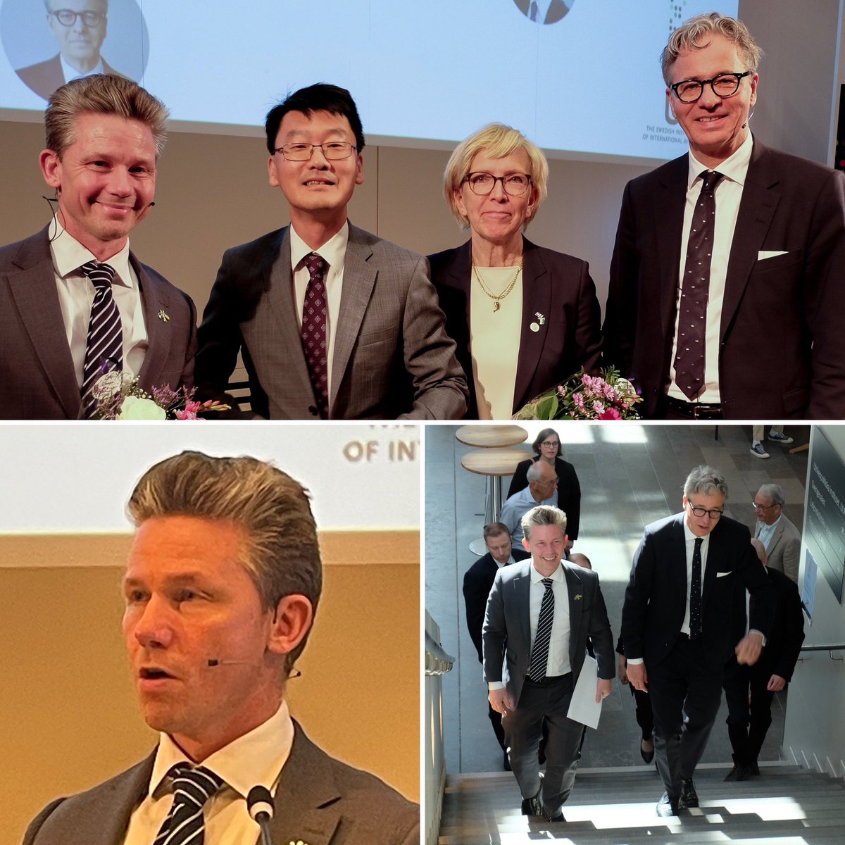 HallgrenJakob's tweet photo. Excellent panel on #EU security and defense policies with Pål Jonson, 🇸🇪Minister of Defense, Kerstin Lundgren &amp; Jan Joel Andersson today. ‘Sweden should be at the core of the EU cooperation while promoting strong EU partnerships with NATO’ @UISweden @PlJonson @KerstinLundgren https://t.co/V69HW46xyd