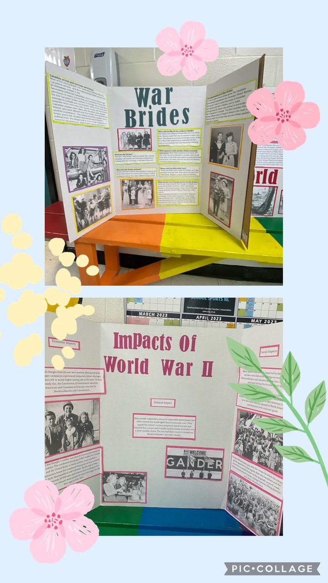 BrittanyNorth89's tweet photo. My NL Studies class @academy_conrad have been learning about how past historical events affected us in Newfoundland and Labrador. Awesome job done!!! @NLESDCA @rnfldrassociatn @RNFLDRmuseum @EDU_GovNL #RNFLDR #NLhistory #NLstudies @nlhistorical https://t.co/Kw6bWEJD0y